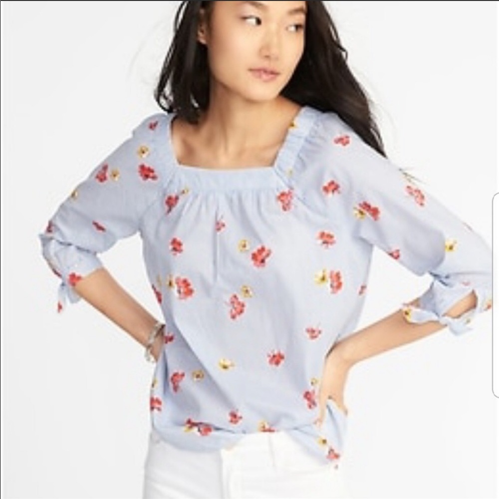 Old Navy Square Neck Blouse - NWOT!!